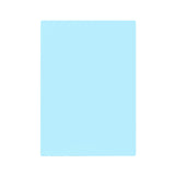 Pack of 8 A5 Plain Blue Dyslexia Overlay Reading Sheets – PET Material, Rounded Corners