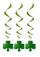 Hanging Spiral Shamrock Decoration