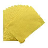 Pack of 10 A4 Yellow Coloured Felt 180gsm Sheets