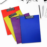 Janrax A4 Neon Yellow Foldover Clipboard