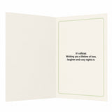 Marriage: Legally Cosy Wedding Card