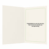 Small Human Big Drama New Baby Congratulations Card