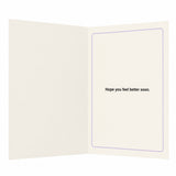 Your Body is Being Dramatic Get Well Soon Card