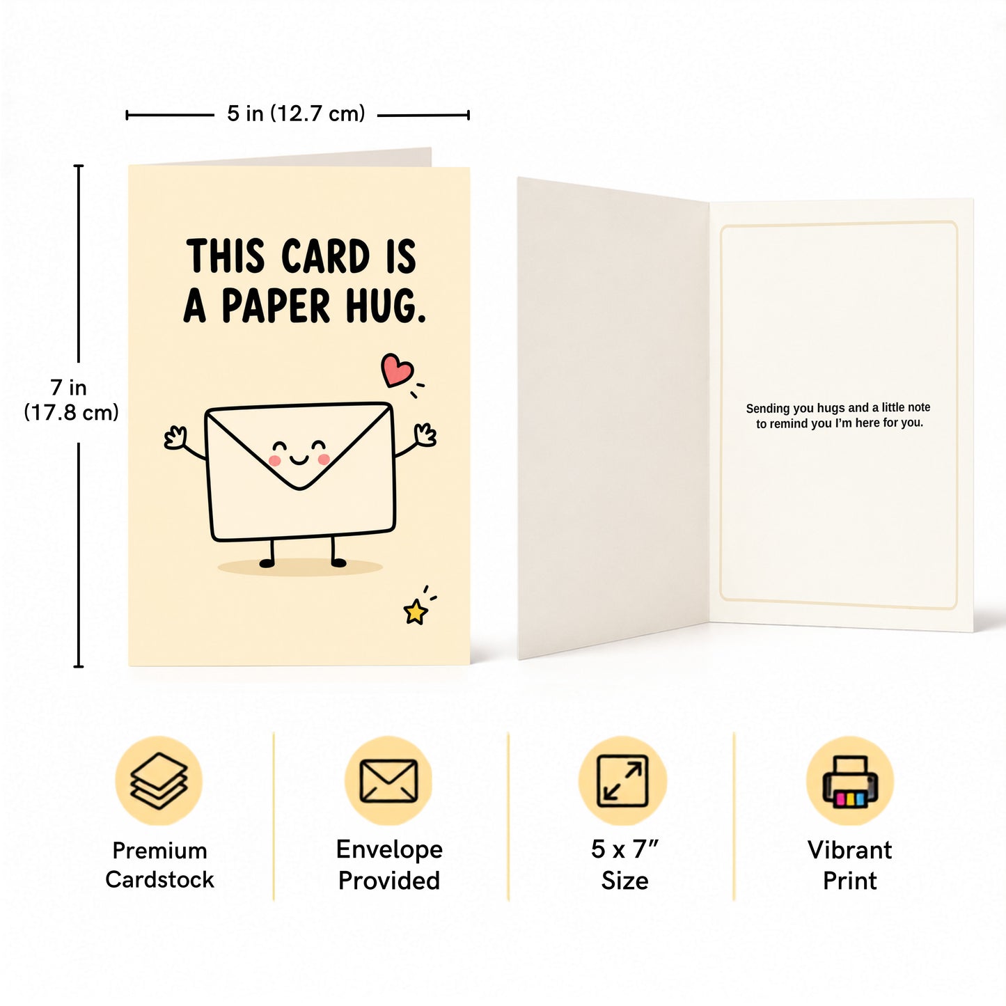 This Card is a Paper Hug Card