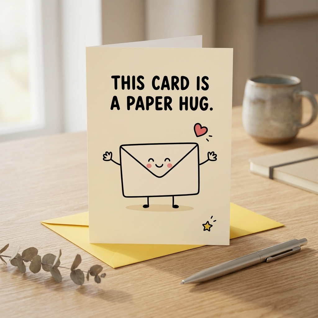 This Card is a Paper Hug Card
