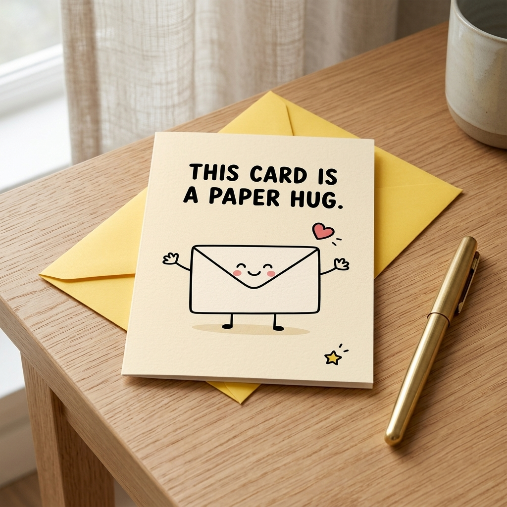 This Card is a Paper Hug Card