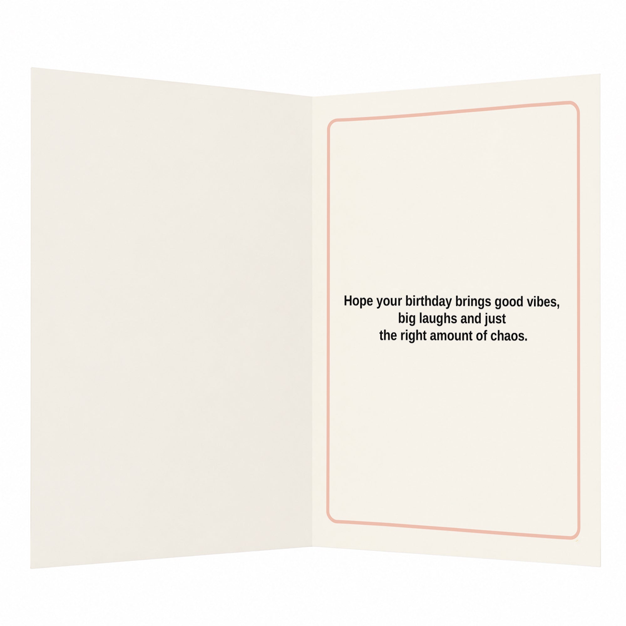 Energy Chaotic Good Design Birthday Card