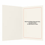 Energy Chaotic Good Design Birthday Card