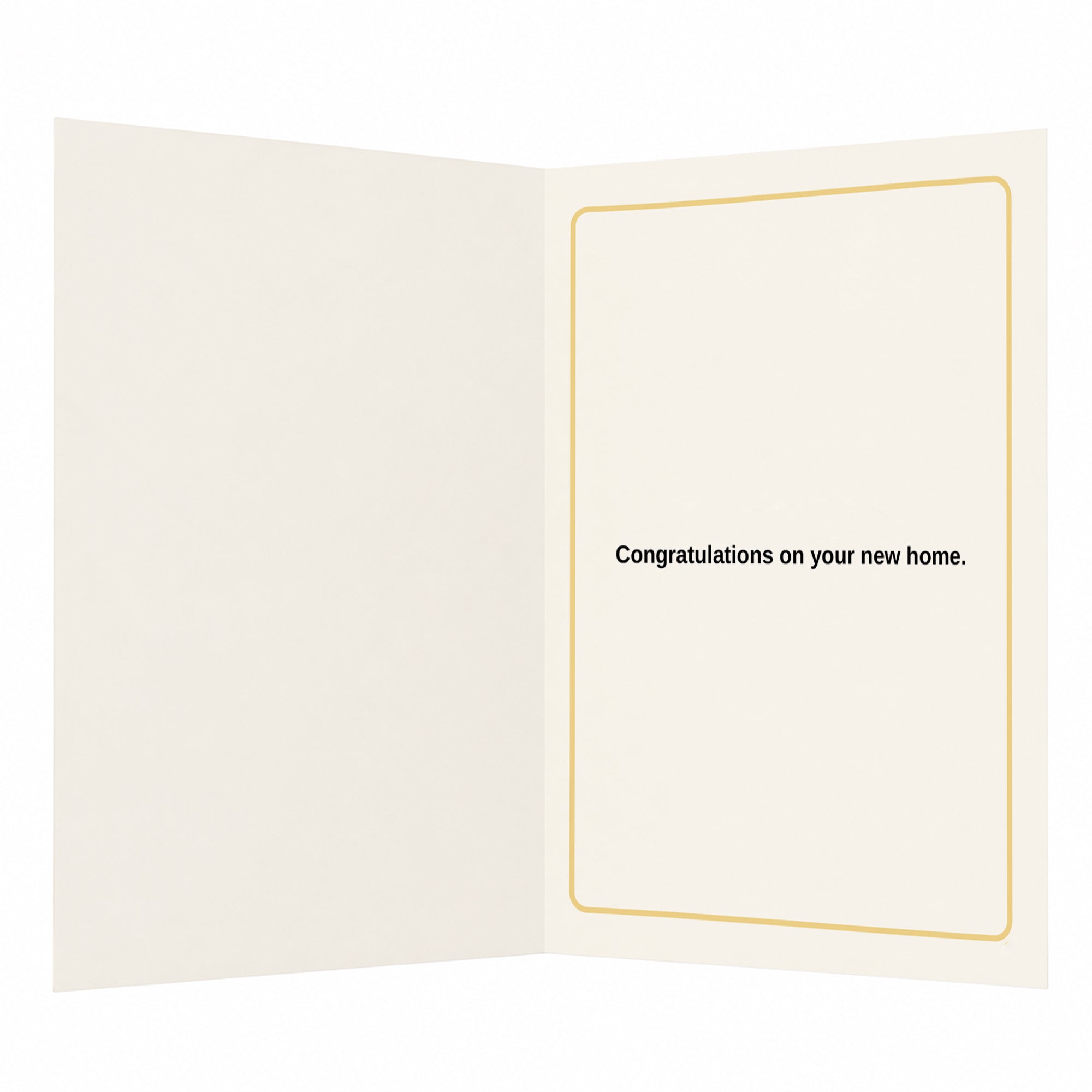 Cardbox Design for Stuff New Home Congratulations Card