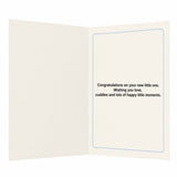 The Tiny Roommate New Baby Congratulations Card