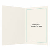 Just Casually Haunting Your Thoughts Thinking Of You Open Card