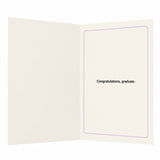 Expensive Hat Achieved Graduation Congratulations Card