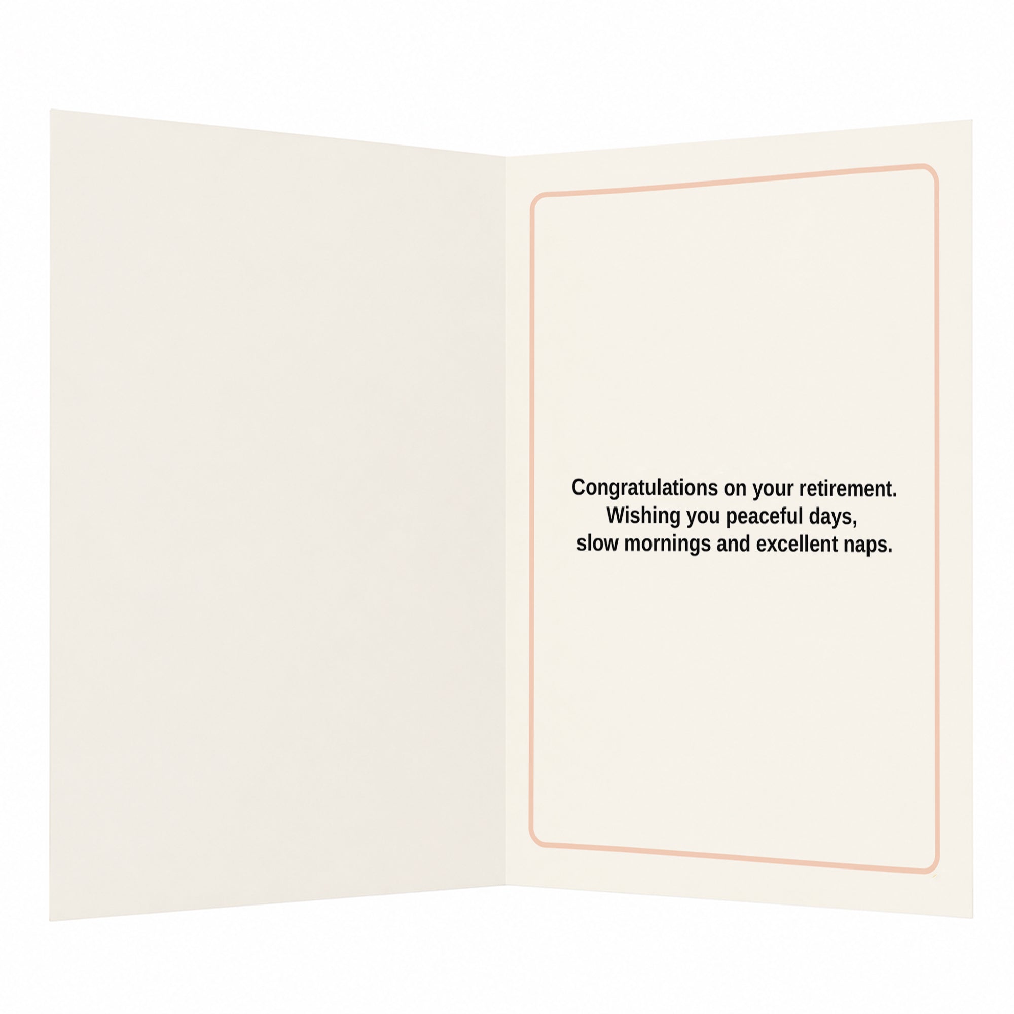 Professional Nap Era Begins Retirement Congratulations Card