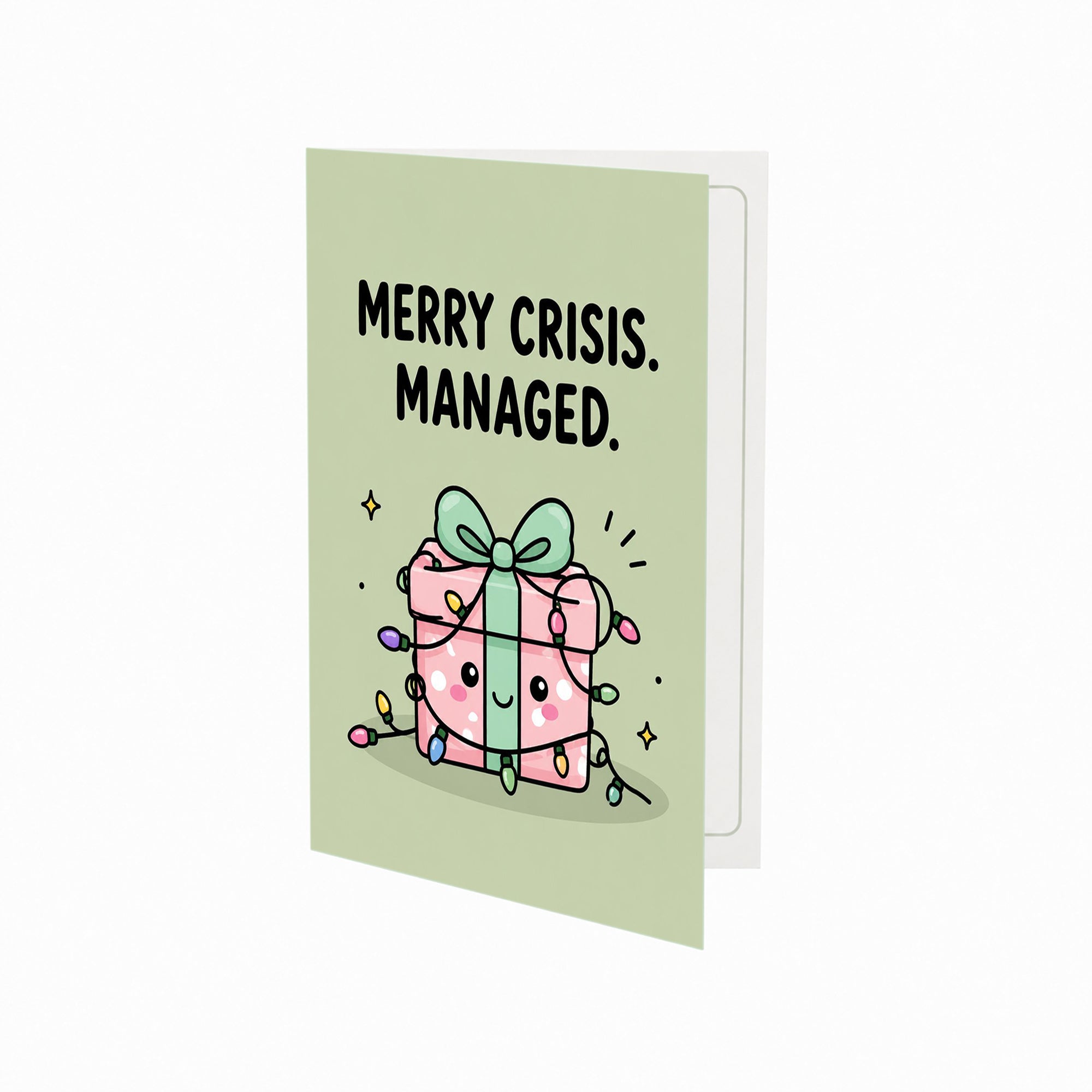 Merry Crisis, Managed Christmas Card
