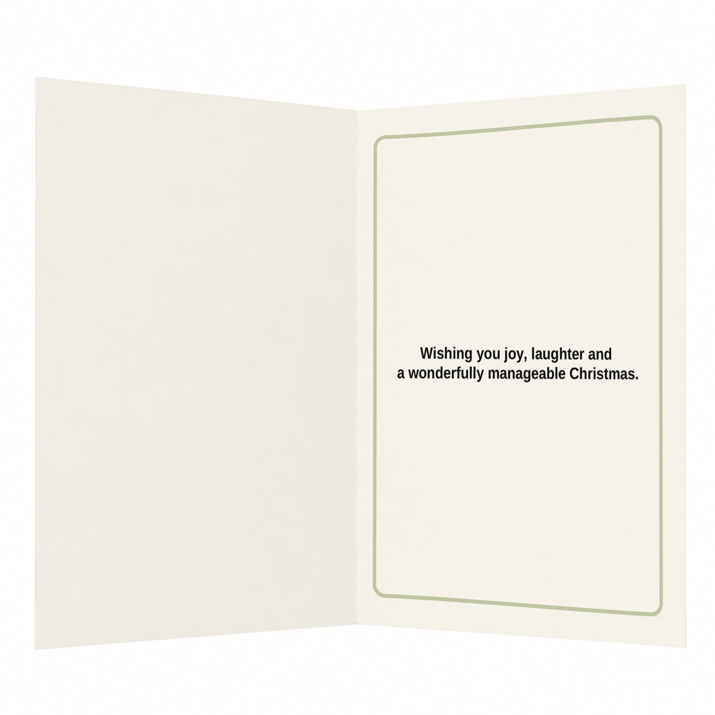 Merry Crisis, Managed Christmas Card