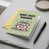 Merry Crisis, Managed Christmas Card