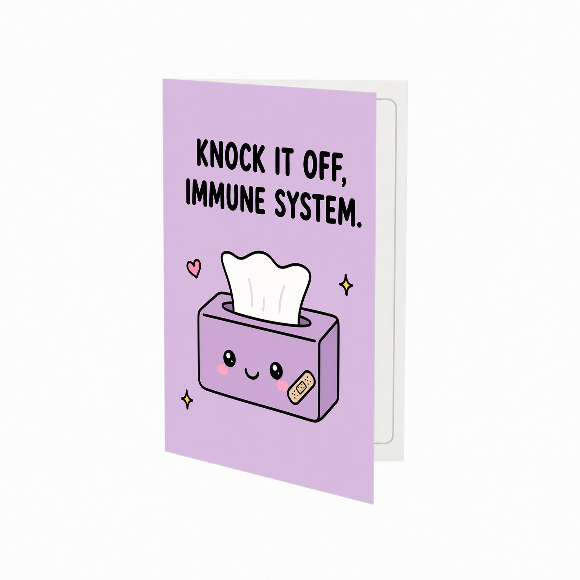Knock It Off Immune System Get Well Soon Card