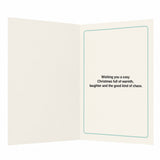 Tidings of Comfy Chaos Christmas Card