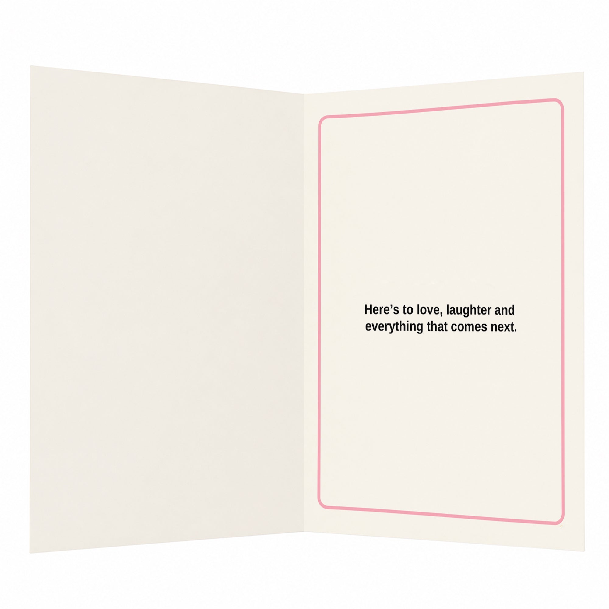 So This Got Adorably Serious Wedding Congratulations Card