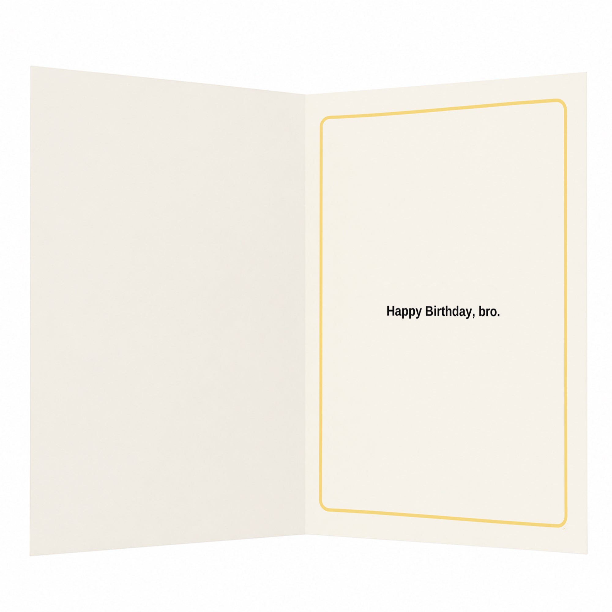 Another Year Cooler Bro, Brother Birthday Card