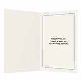 Sis You're The Main Character Today Sister Birthday Card