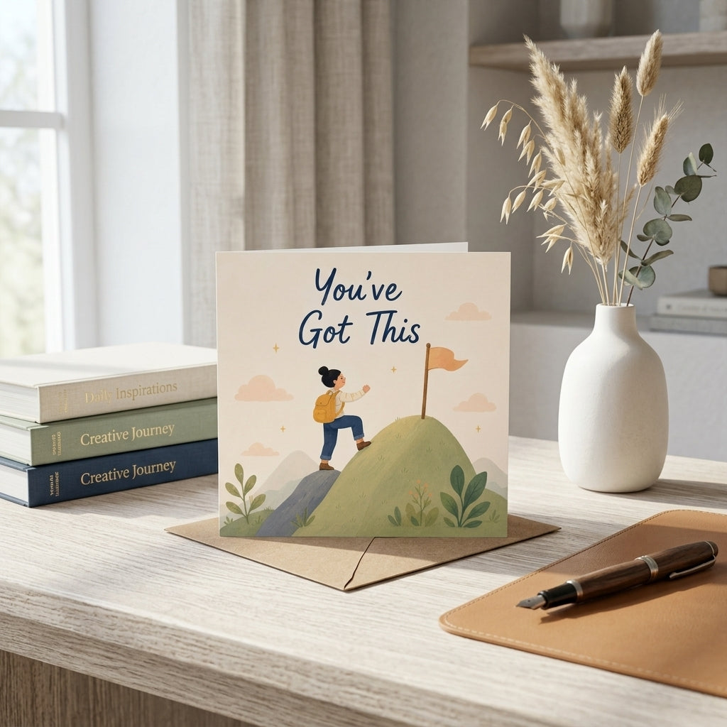 You’ve Got This Heartfelt Appreciation, Motivational Support Encouragement Card