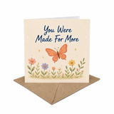 You Were Made for More Encouragement Card Self Worth, Personal Growth, Believe In Yourself 