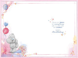 Bear With Flowers Lovely Wife Birthday Card