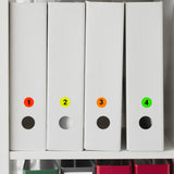 Pack of 280 White 13mm Round Labels - Send 2 Packs