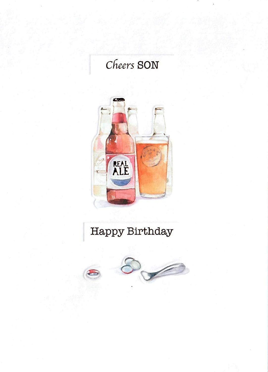 Cheers Son Birthday Card