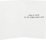 Funny Baby Design Birthday Card