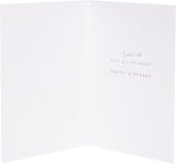 Love Heart Balloons Design Wife Birthday Card