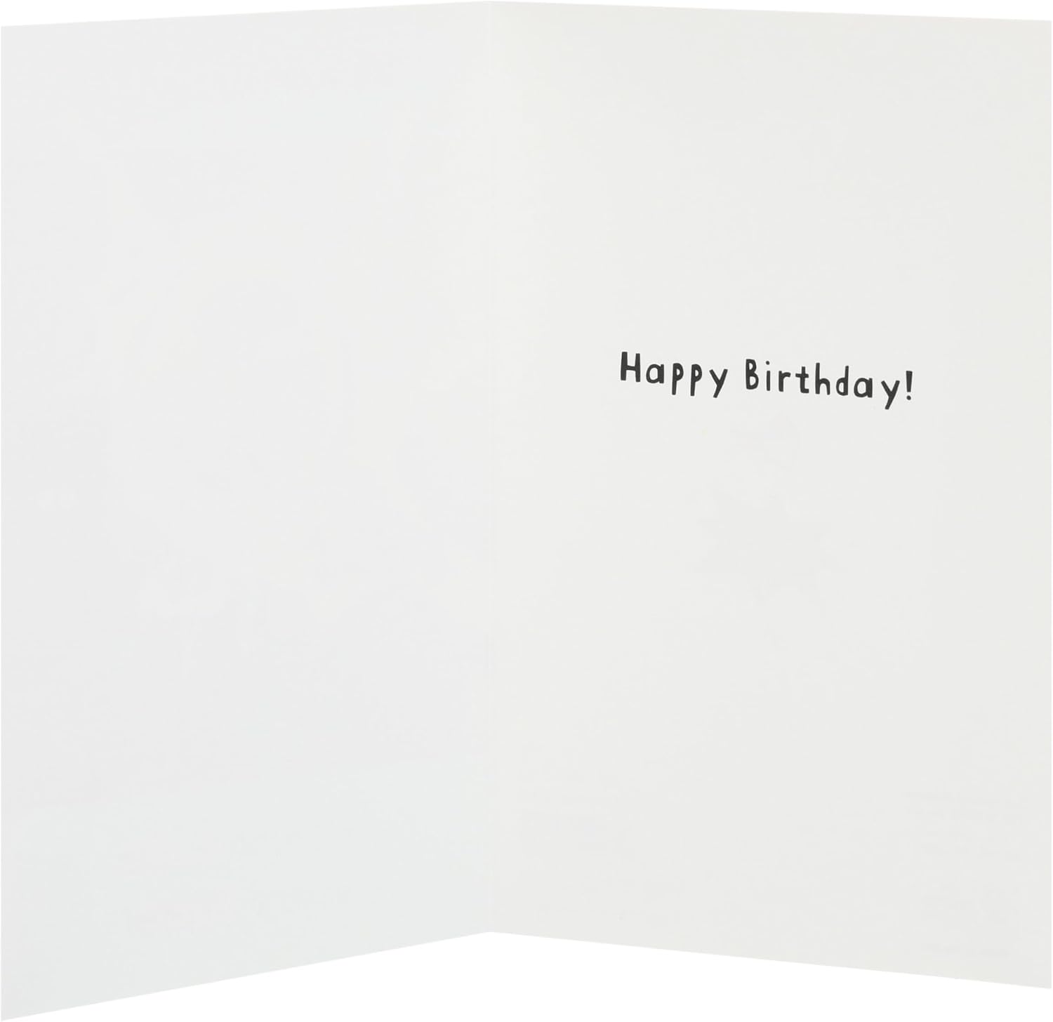 Funny Cake in Face Design Birthday Card