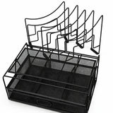 Black Desk Storage Rack Drawer-style File Document Organizer