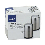 Kela 16921 Salt / Pepper Shaker Twin 2-Piece Set Stainless Steel {DC}