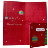 Grandson Christmas Money Wallet Card by Wishing Well 