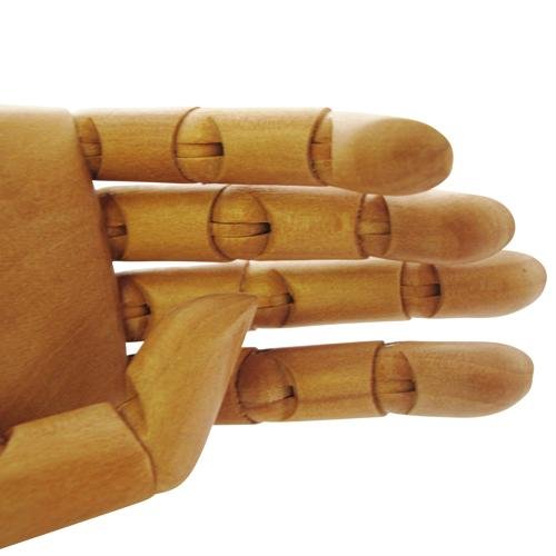 8" Artists/Shop Wooden Manikin Mannequin Hand (Child)