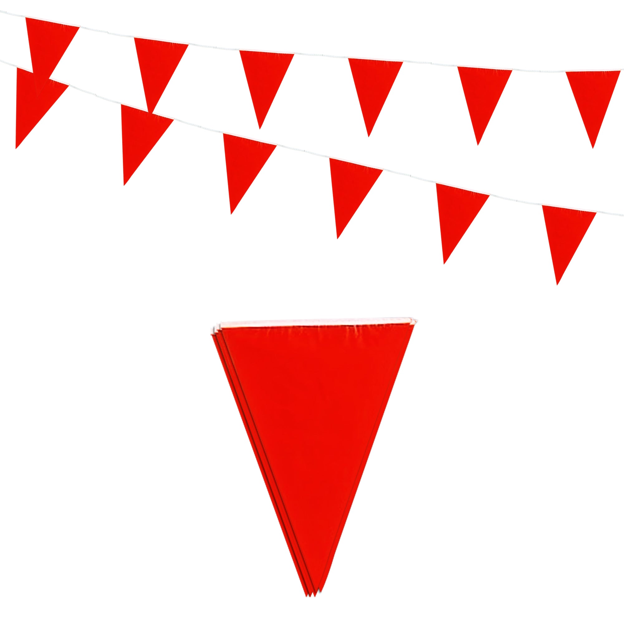 Red Bunting 10m with 20 Pennants