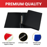 A5 White Ring Binder by Janrax