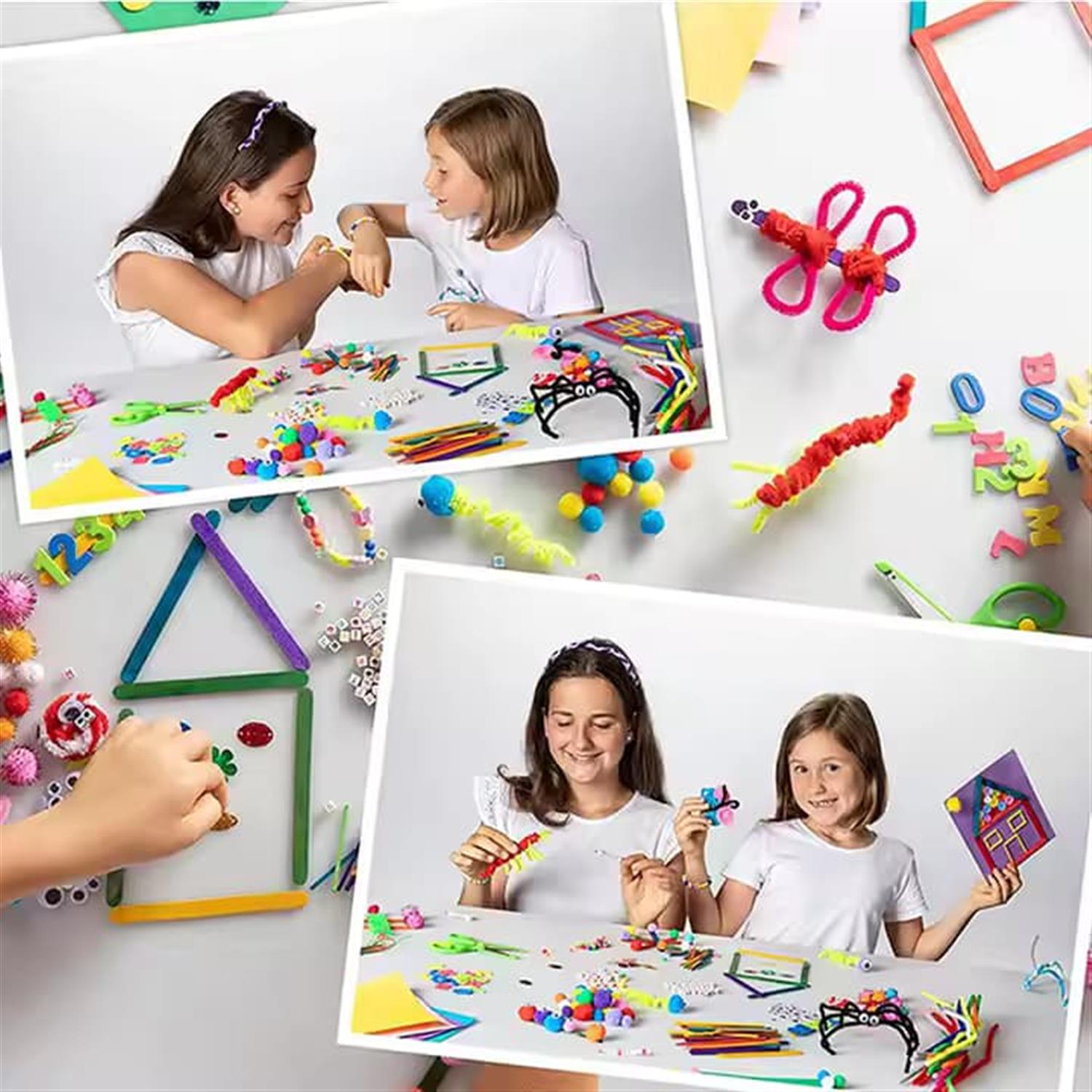 Pack of 15 Pieces DIY Arts and Crafts Set