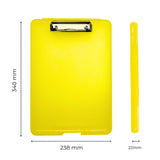 A4 Green Clipboard Box File - Storage Filing Case