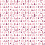 Pink Floral Elephant Gift Wrap 30"x 5ft