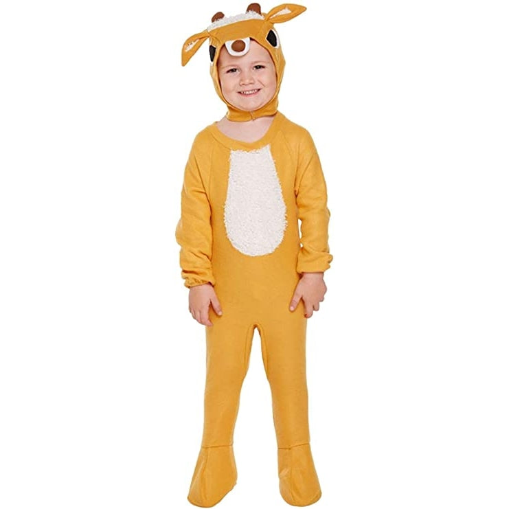 Reindeer Christmas Fancy Dress Costume for 3 Years Toddler 