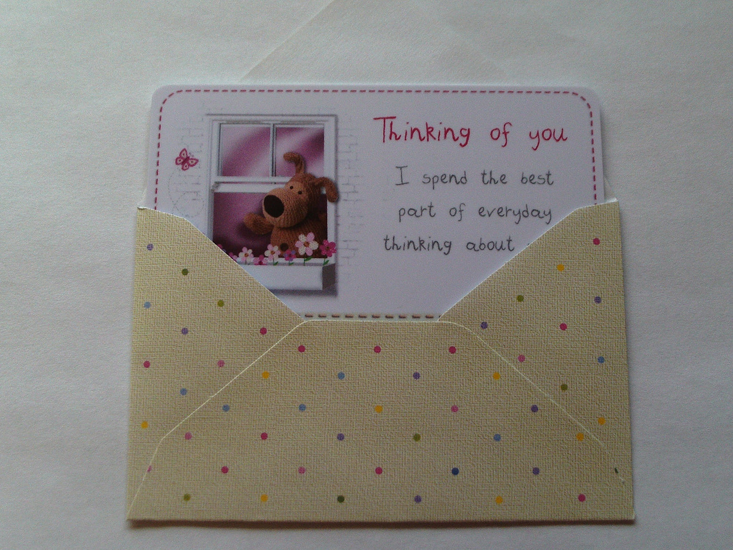 Boofle Credit Card Thinking Of You {DC}