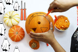 Halloween Pumpkin Carving Kit Tool 5 Pcs Set (DNLE)