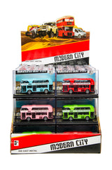 Single Diecast Double-Decker Bus