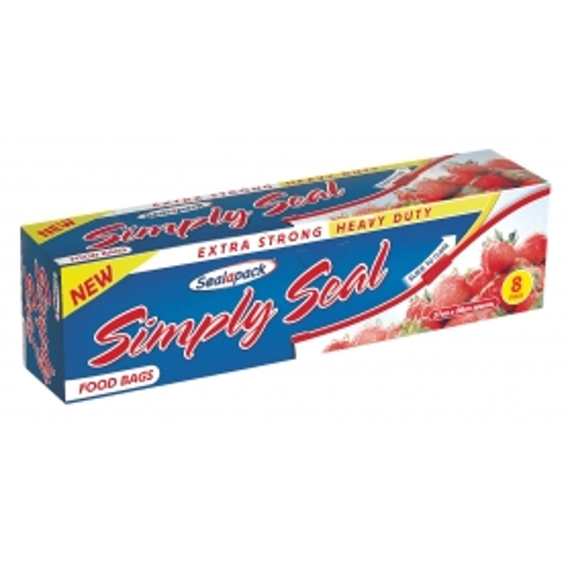 Pack of 8 Food Bags 27 x 28 cm