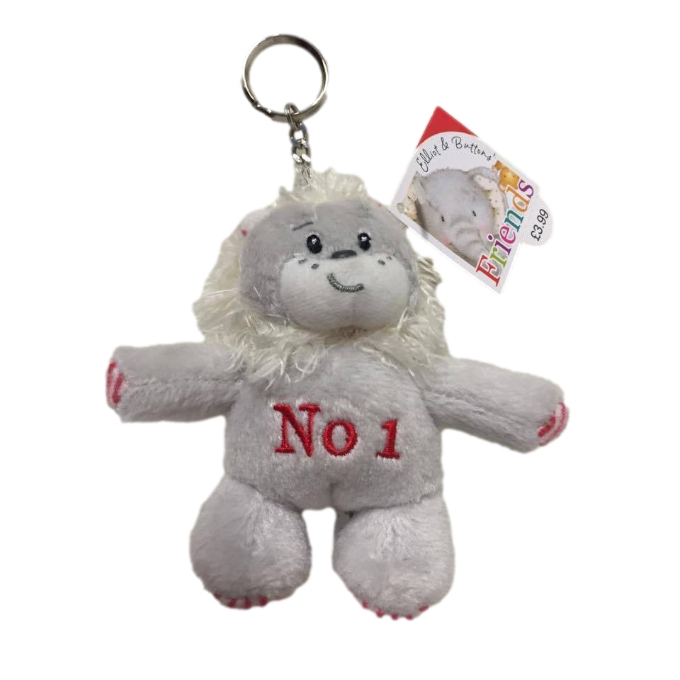 No 1 Lloyd Lion Keyring {DC}