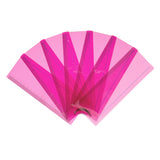 Pack of 8 Pink 191x70mm Dyslexia Overlay Reading Rulers – PET Material, Rounded Corners
