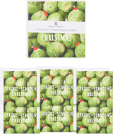 Multipack of 6 Smiley Sprouts Design Charity Christmas Cards